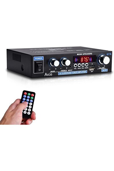 X SPRING Audio Amplifier Receiver, Dual Channel Bluetooth 5.0 Stereo System w...