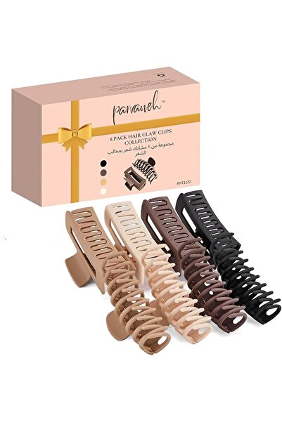 GENERAL Parvaneh 4.3'' Hair Claw Clips Large,3.5'' Square Clips Medium,Women ...