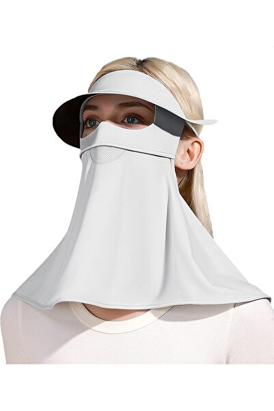 NALACAL Sun Protection Face Mask, Ice Silk Sunscreen Face Mask, Neck Gaiter, ...