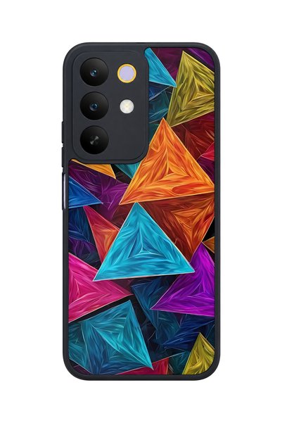 realme C85 5g Compatible Triangular Pattern Camera Protected Shockproof Case