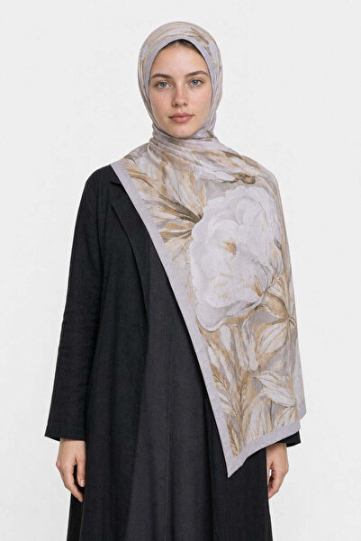 Mooncorn Mauve Desen Neo Crash Shawl