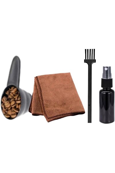 GENERAL Dobeo Coffee Care Gift Set - Coffee Bean Scoop, Cleaning Cloth, Grind...