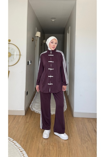 NİLNUR MODA طقم بنطلون نسائي من Muadil Relax Pike Oysho للموسم الجديد
