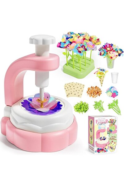 GENERAL Zaisen Artistic Flower Set for Girls, Fabric Green Color for Kids The...
