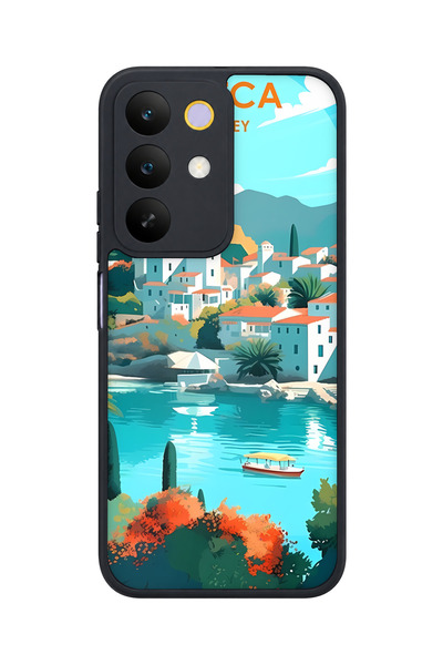 realme C85 5g Compatible Datça Patterned Camera Protected Shockproof Case