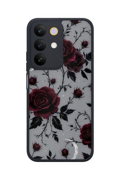 realme C85 5g Compatible Rose Patterned Camera Protected Shockproof Case