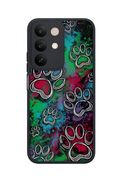 realme C85 5g Compatible Paws Patterned Camera Protected Shockproof Case