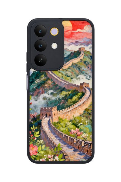 realme حافظة مقاومة للصدمات متوافقة مع C85 5G مع حماية للكاميرا بنمط سيدد
