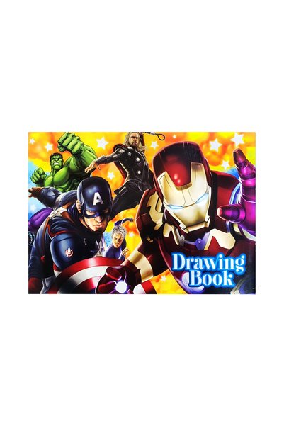 Generic Drawing Notebook 48 Sheets Pin-Up - Marvel