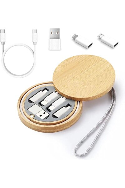 TERRIFI مجموعة محول كيبل شحن عالمي للسفر 6 في 1 متعدد USB مع توصيل طاقة 60 وا...
