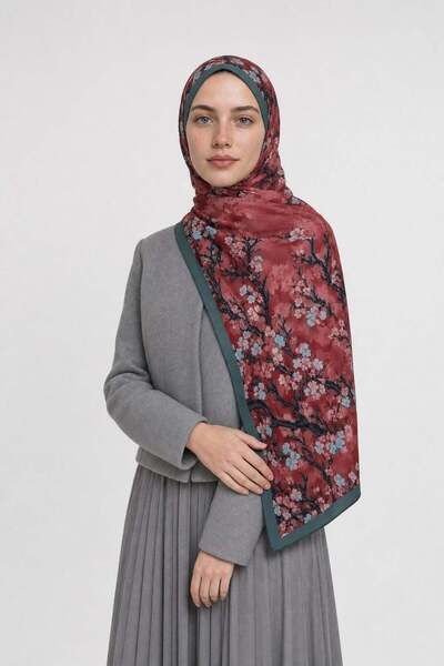 Mooncorn Woode Desen Hebei Silk Shawl