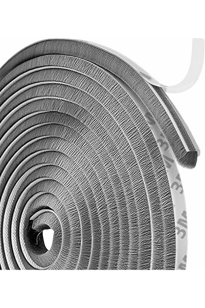 KOWVOWZ 10M Weather Stripping Door Window Seal Strip, Brush Seal Door Seal Se...