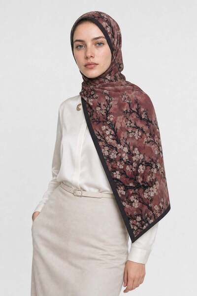 Mooncorn Woode Desen Hebei Silk Shawl