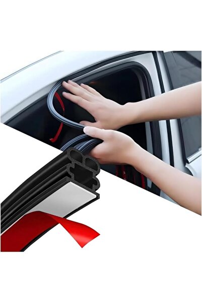 GENERAL Car Door Seal Strip, 16.4ft Rubber Double Layer Self Adhesive Automot...