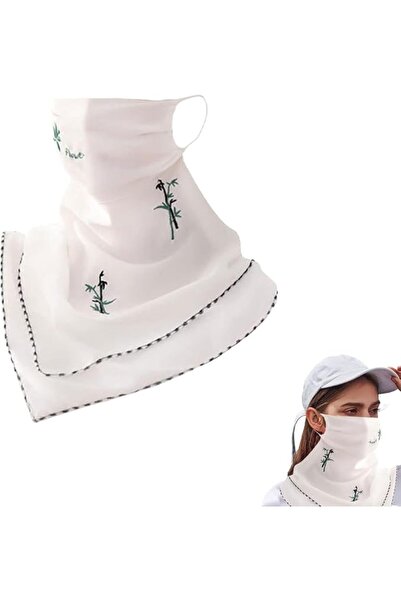 GENERAL Face Mask Neck Gaiter Ice Silk Scarf Sun Uv Protection Bandana Scarf ...