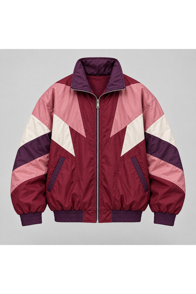 Kutas Fashion 80'ler fermuarlı mont