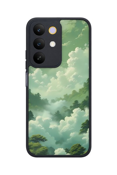 realme حافظة C85 5G متوافقة مع نمط الجبال، مقاومة للصدمات مع حماية للكاميرا