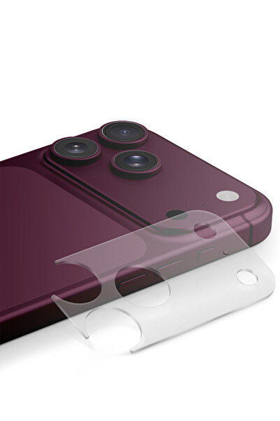 UNIQ Better By Design iPhone 18 Pro Max Kamera Modül Koruyucu Ultra İnce Tasarım Parma İzi Tutmayan Yüzey