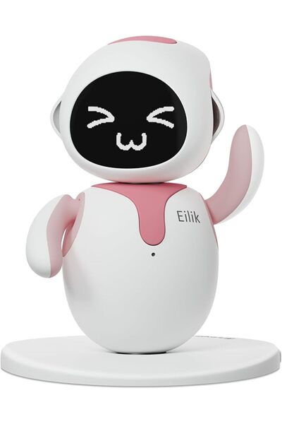 Eilik ENERGIZE LAB Pink - Touch Interactive Toys, Cute Robot Pets with Abunda...