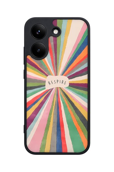 POCO X8 Pro Compatible Respire Patterned Camera Protected Shockproof Case