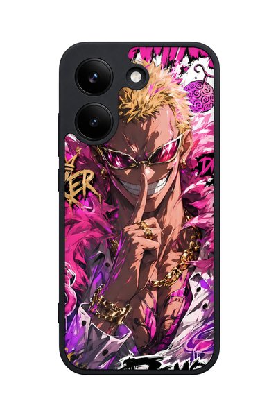 POCO X8 Pro Compatible Doflamingo Patterned Camera Protected Shockproof Case