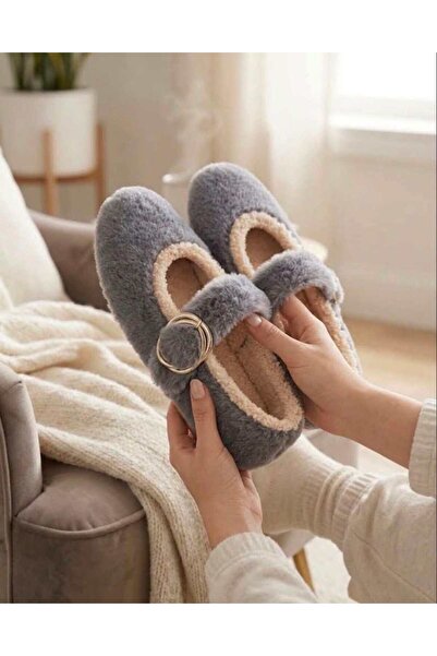 mustey Soft Plush Women's Home Shoes