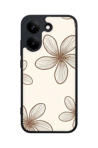 POCO X8 Pro Compatible Flower Pattern Camera Protected Shockproof Case