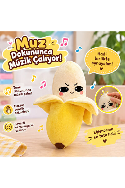 SENSÖRLÜ PELUŞ MUZ