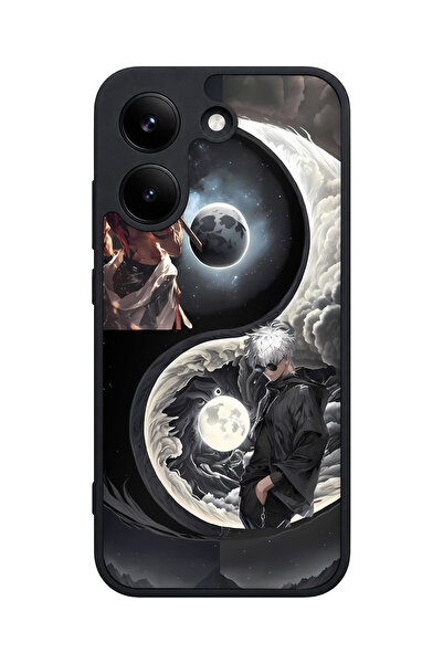 POCO X8 Pro Uyumlu Satoru Desenli Kamera Korumalı Darbelere Dayanıklı Kılıf