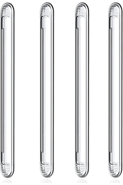 GENERAL Clear Furniture Bumpers Silicone Rubber Wall Protector from Chair Bac...