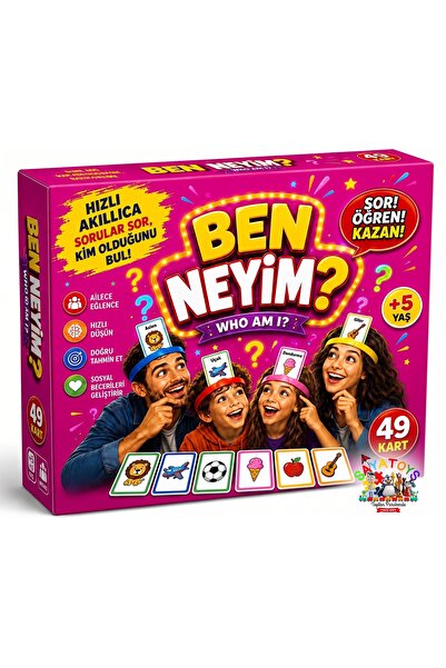 saya toys Ben Neyim? KİMİM BEN ? Kafa Bandı Tahmin Oyunu - Eğlenceli Aile ve ...