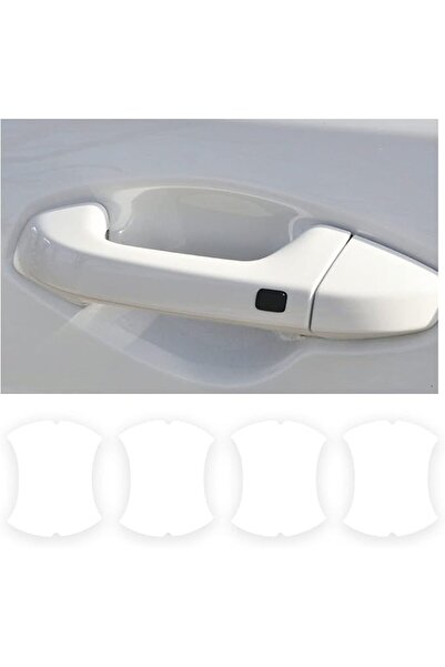 GENERAL Blilo 4PCS Carbon Fiber Car Door Handle Protectors, Universal Anti-Sc...