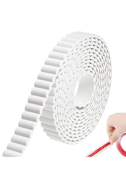 KASTWAVE شريط زخرفي مرن قابل للتشكيل - 10 أقدام (20 مم) شريط زخرفي متموج للحا...