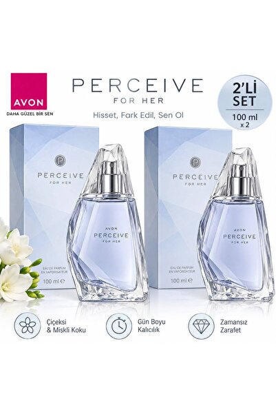 AVON Percieved Kadın Parfüm 100 ml ikili set