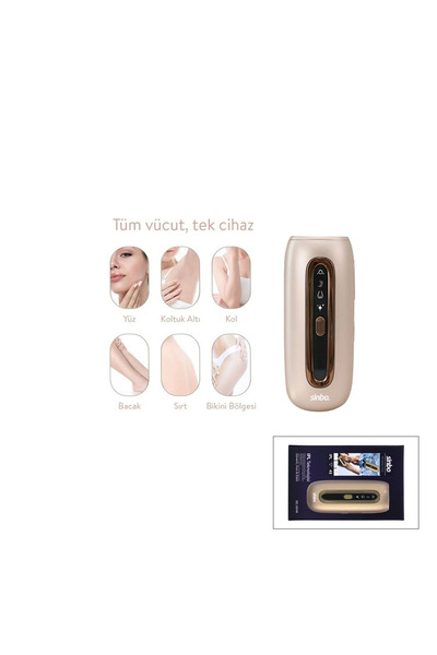 Ipl 3İN1 Buz Lazer Epilatör - Epilasyon Cihazı 9 Kademe - Lcd Ekran Tüm Vücut Uygun SEL-6048