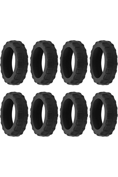 ALMEKAQUZ 8PCS Luggage Wheel Cover,Luggages Wheel Mute Protector,Wear-Resista...