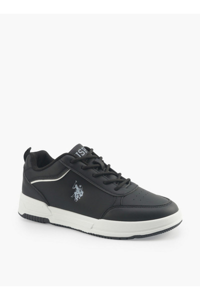 U.S. Polo Assn. Men Logo Print Lace-Up Ankle Sneakers