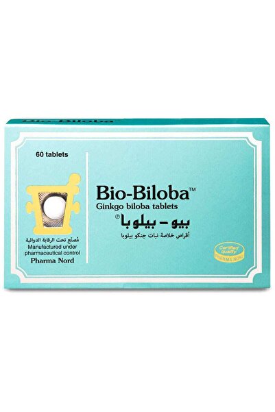 Pharma Nord مكمل غذائي من مستخلص الجنكة بيلوبا - 60 قرصًا