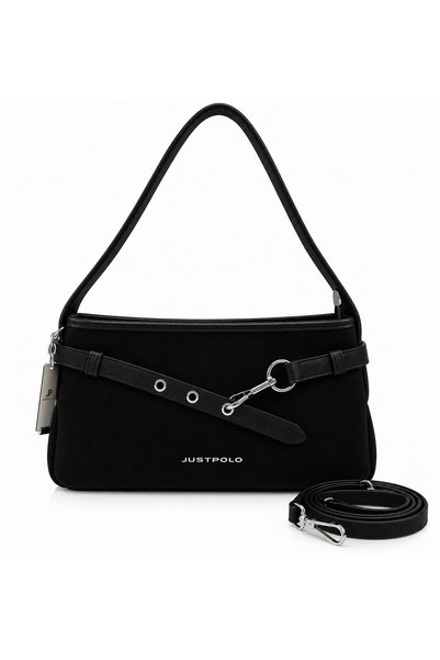 Just Polo Women's Suede Design Luxury Hand & Shoulder Bag Shopper Suitable fo...