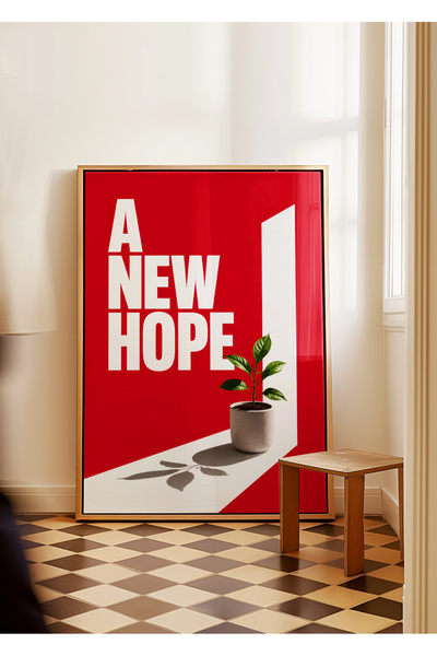 ARTHOUSECOLLECTIVE Artă murală / Colecție Botanică - O Nouă Speranță - Poster...