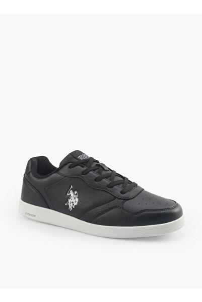 U.S. Polo Assn. Women Logo Print Lace-Up Ankle Sneakers