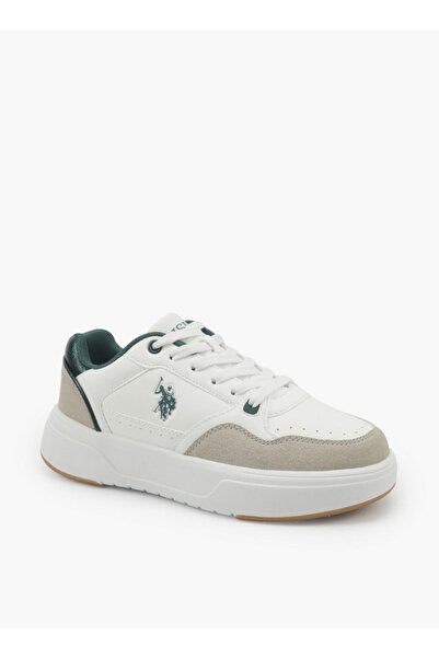 U.S. Polo Assn. حذاء رياضي نسائي برباط حتى الكاحل
