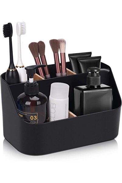 GENERAL Mikacoz Bathroom Toothbrush Holder, Station Organizer for Stationery,...