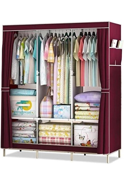 HALAMODO Portable Closet, Closet organizer, Clothes Storage Rack With Non-Wov...