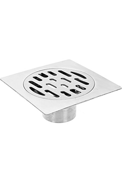 GENERAL Stainless Steel Floor Drain, Square Design with Internal Baffle, Drai...