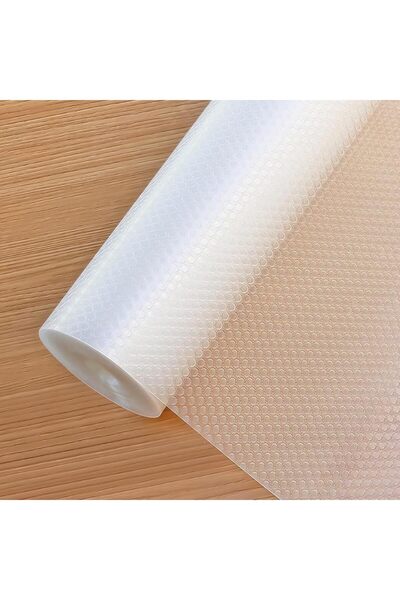 GENERAL Kitchen Shelf Liner Non-Slip Cabinet Liner 17.7in x 9.8ft Washable Re...