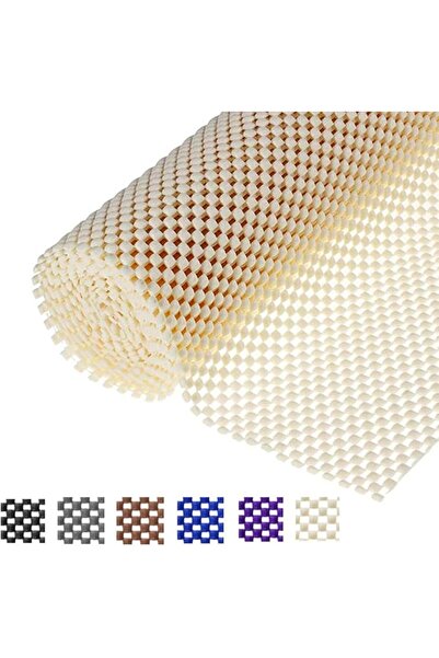 GENERAL Shelf Liner Drawer Liner Non-Slip Mat Shelves Liners 12" X6.5’ Grid P...