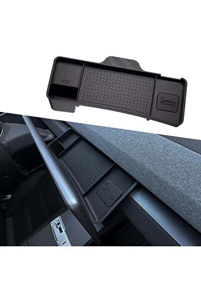 GENERAL Center Console Organizer Storage Box Behind Screen Dashboard Hidden T...