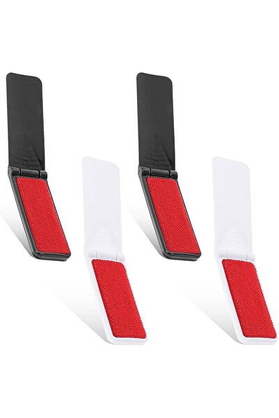 ASKIND Foldable Lint Brush for Clothes, 4 Pcs Portable Travel Size Lint Remov...