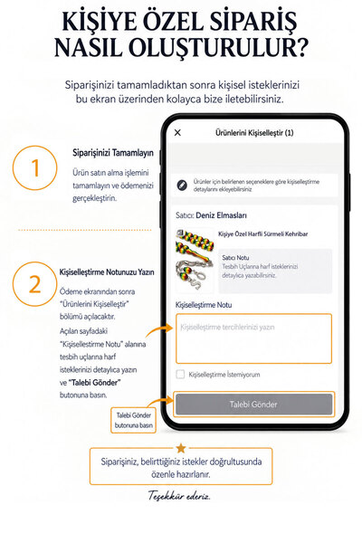 Deniz Elmasları Kişiye Özel Baş Harf Eklemeli Gümüş Kaplama Taşlı Tesbih Kararmaz Premium Erkek Tesbihi Hediyelik
